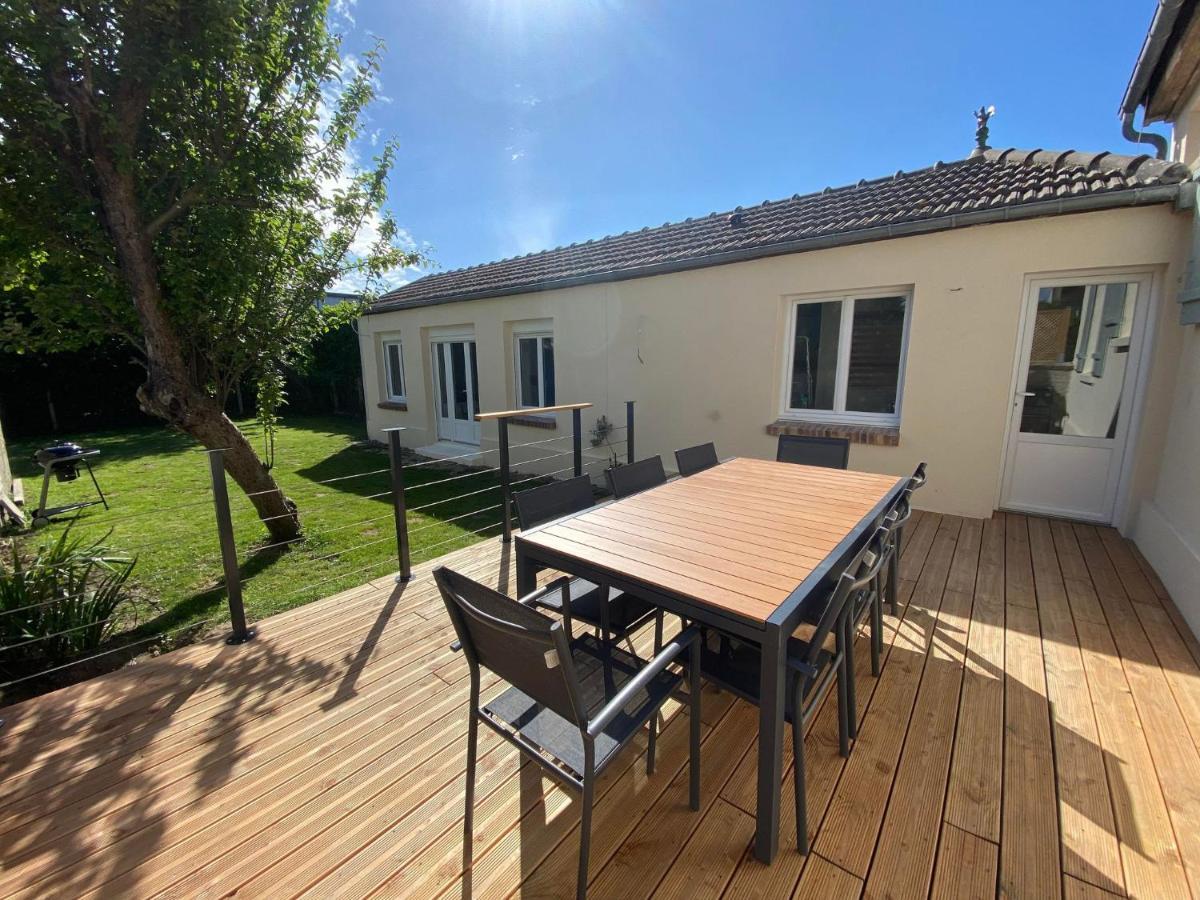Maison Cosy En Plein Coeur De Ouistreham Eksteriør bilde